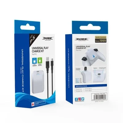 Dobe PS 5 Battery Pack-Tp5-0550 - White